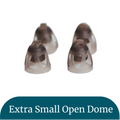 Image of 4 Extra Small Open domes for Eara Hearing Explore Li+ OTC Bluetooth. 